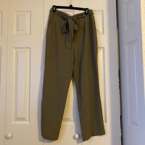 Tie Belt Pants